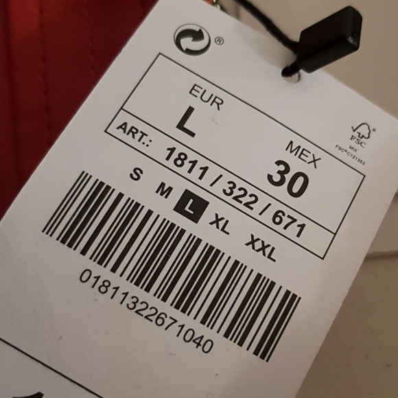 Pink leather jacket - Picture 4 of 4